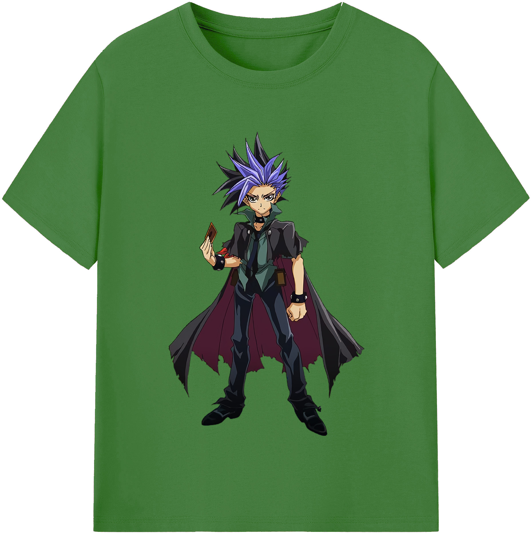 （画像用） 遊☆戯☆王 Yu-Gi-Oh! レディースカジュアルプリントTシャツ（綿100％）